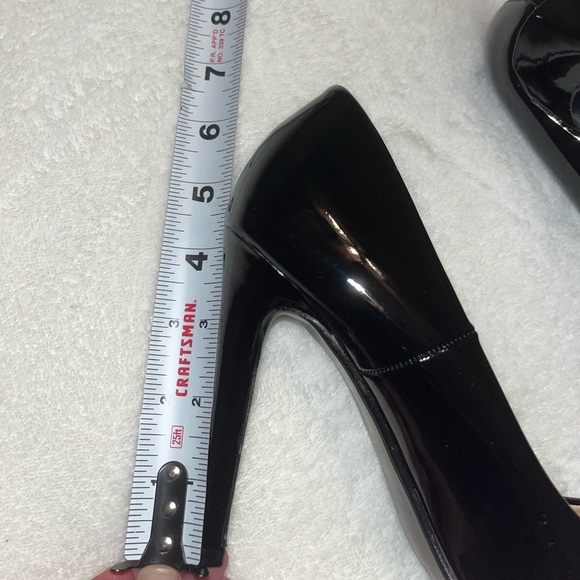 Black Patent Stiletto Heel 5.5 - Picture 7 of 8